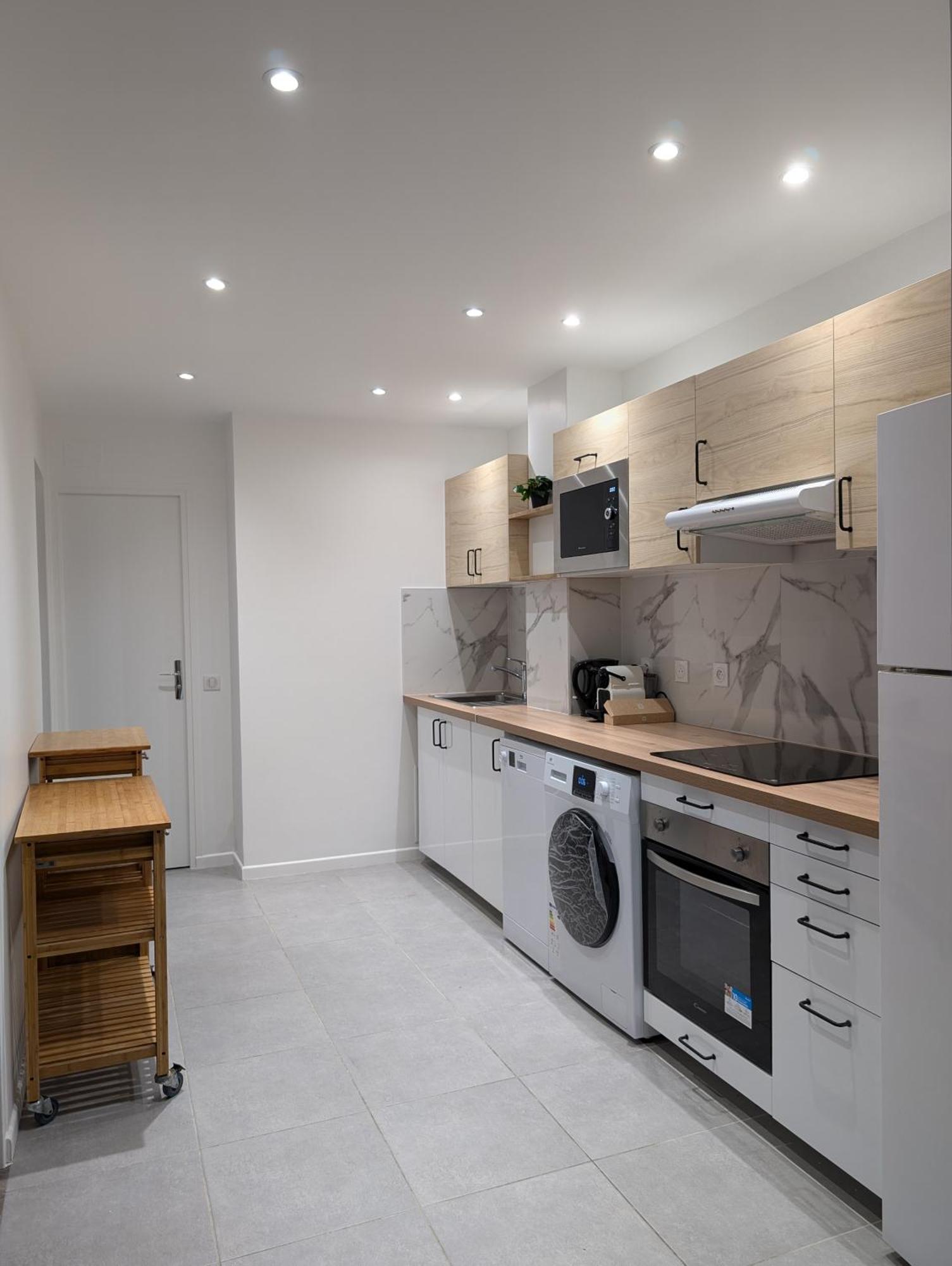 Appartement Evasion La Defense - Balcon & Wi-Fi, A 10 Min De Paris à Courbevoie Extérieur photo