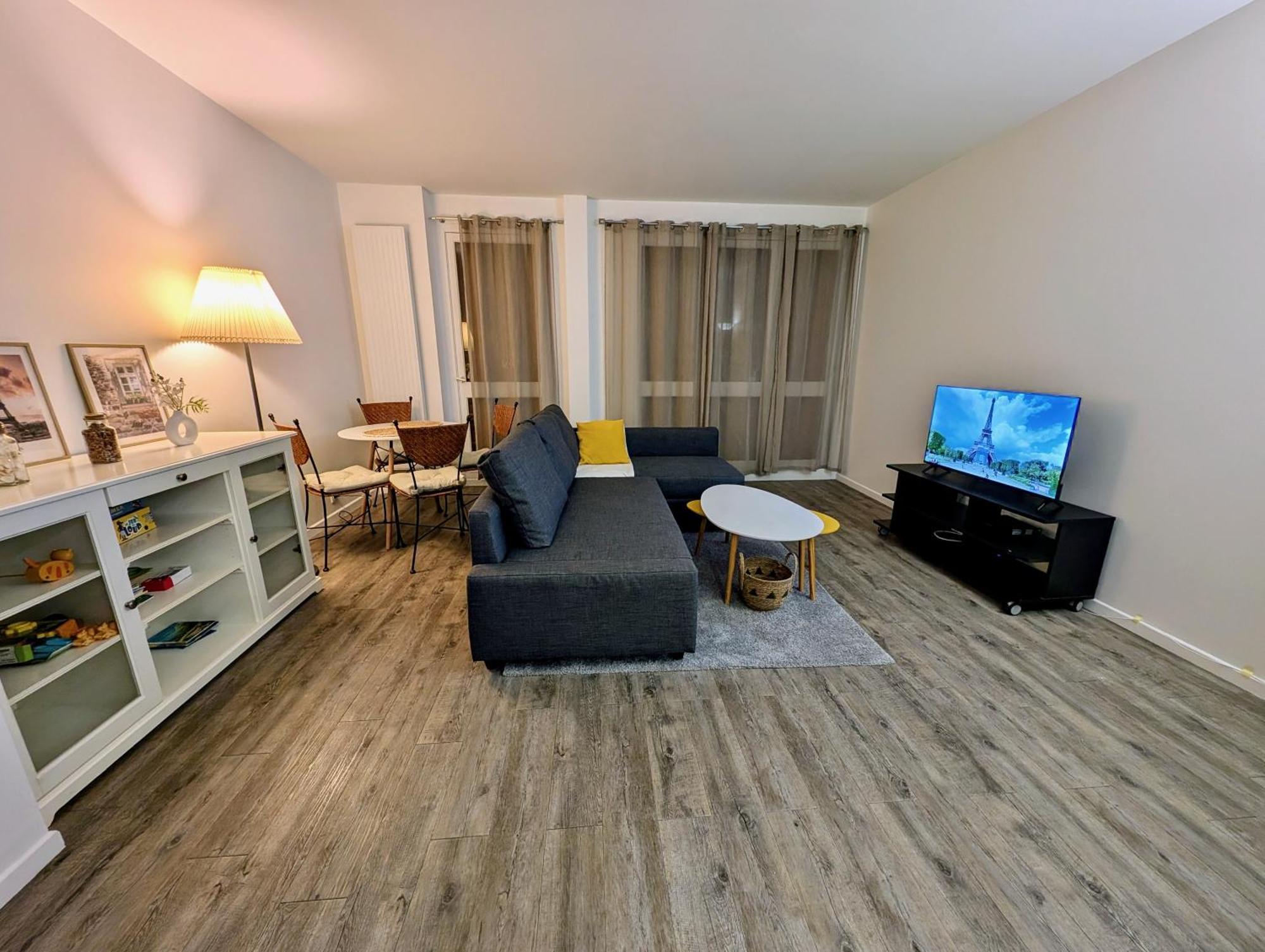 Appartement Evasion La Defense - Balcon & Wi-Fi, A 10 Min De Paris à Courbevoie Extérieur photo